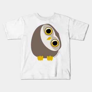 Curious little owl Kids T-Shirt